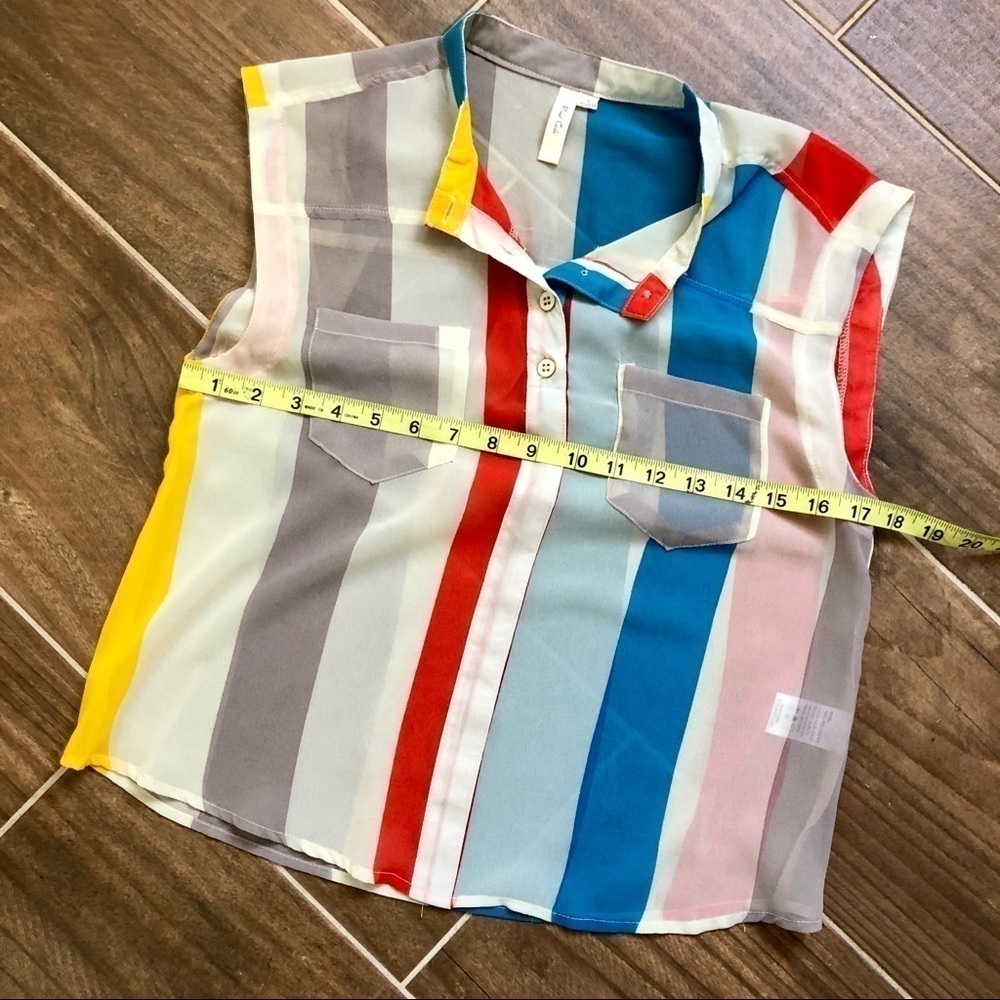 Striped blouse Mind Code Size Small - Picture 8 of 9